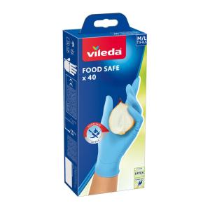 Vileda Multi Sensitive, ერთჯერადი ხელთათმანი, 40 ც. , M/L.