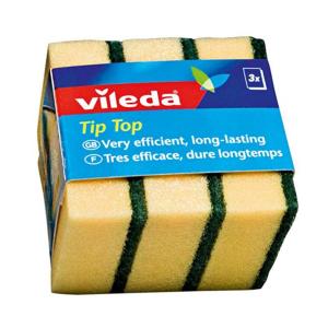 Vileda Tip Top, ჭურჭლის საწმენდი ღრუბელი, 3 ც.