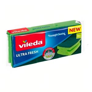 Vileda, ჭურჭლის საწმენდი ღრუბელი, 3 ც.