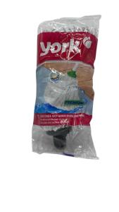 York Premium, იატაკის საწმენდი მოპის სათადარიგო ტილო ბამბის ძაფებით.