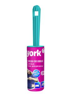 York, ქსოვილის საწმენდი გორგოლაჭი-ჯაგრისი.