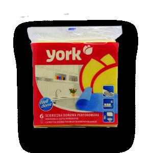 York, საწმენდი ტილო, ყვითელი, 34x35 სმ, 6 ც.