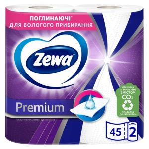 Zewa, Premium, 2 ფენიანი სამზარეულოს ქაღალდი, 2 ც.