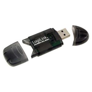 ბარათის წამკითხველი LogiLink CR0007 USB Card Reader Black