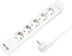 დამაგრძელებელი LogiLink LPS249U Extender White