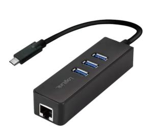 ჰაბი LogiLink UA0283 3-Port Hub Black