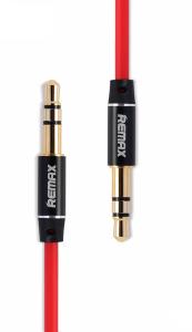 კაბელი Remax RL-L200 2m AUX Cable Red