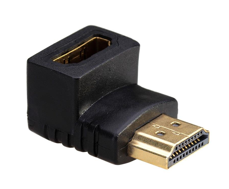 ვიდეო ადაპტერი Akyga AK-AD-01 90° HDMI Adapter Black