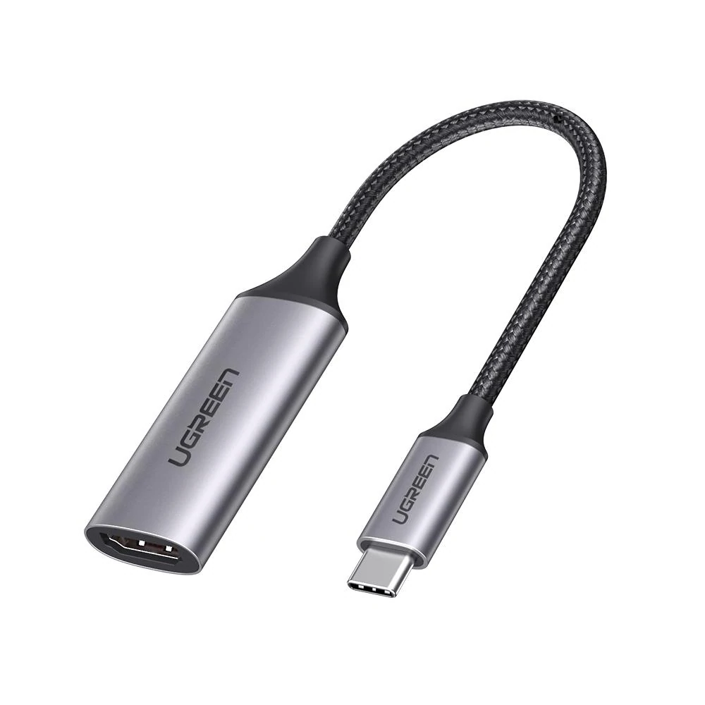 ვიდეო და აუდიო ადაპტერი Ugreen 70444 USB Type-C to HDMI 2.0 Adapter Gray