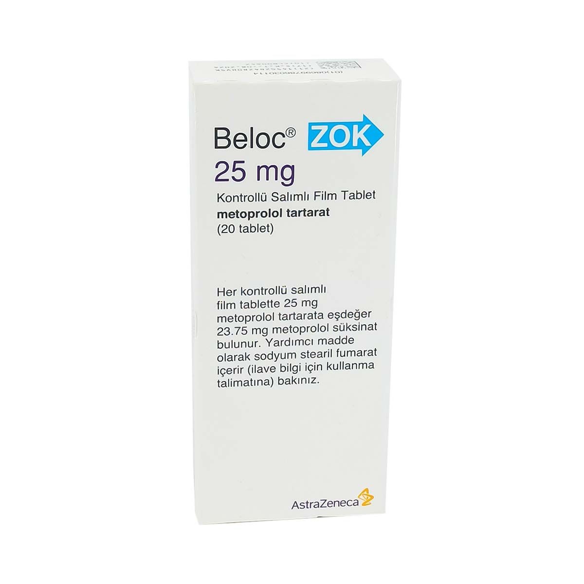 Beloc Zok - ბელოკი Zok 25მგ 20 ტაბლეტი