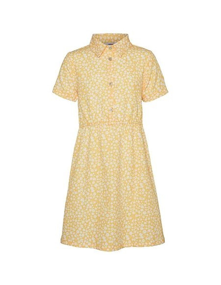 ბავშვის კაბა Vero Moda Girl - VMBLANCA VIVIKA SS SHIRT DRESS WVN GIRL
