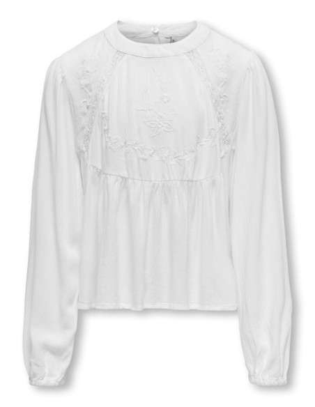 ბავშვის პერანგი/ბლუზი KIDS ONLY - KOGALMA L/S EMB. DETAIL TOP WVN