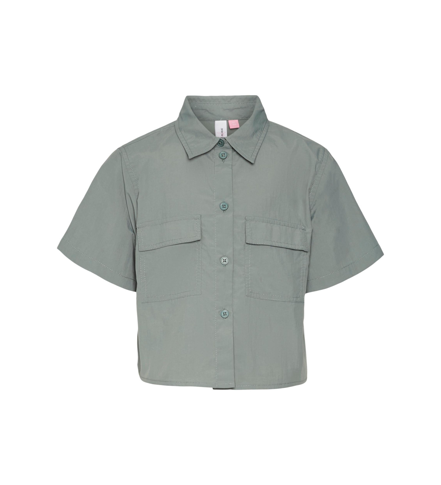 ბავშვის პერანგი/ბლუზი Vero Moda Girl - VMMEGAN SS UTILITY SHIRT WVN GIRL
