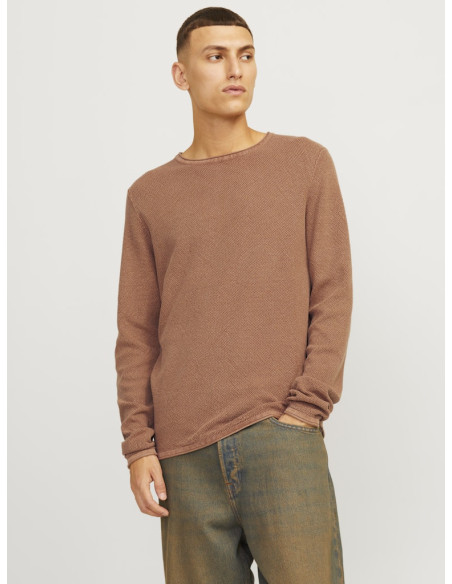 კაცის სვიტერი Jack & Jones - JJDEAN KNIT CREW NECK AW24