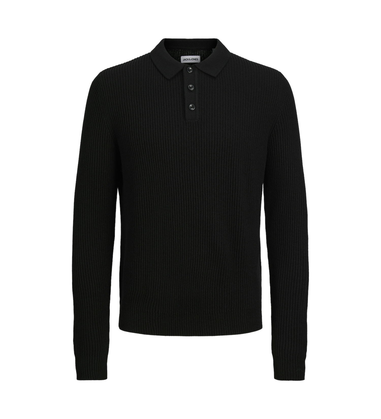 კაცის სვიტერი Jack & Jones - JJPANNEL KNIT POLO AW24