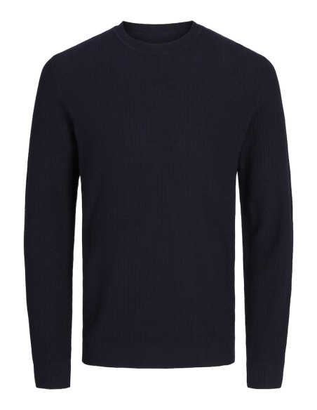 კაცის სვიტერი Jack & Jones - JPRCCLUCAS STRUCTURE KNIT CREW NECK