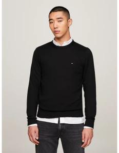 კაცის სვიტერი Tommy Hilfiger - PIMA ORG CTN CASHMERE CREW NECK