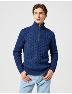 კაცის სვიტერი Wrangler - HALF ZIP KNIT