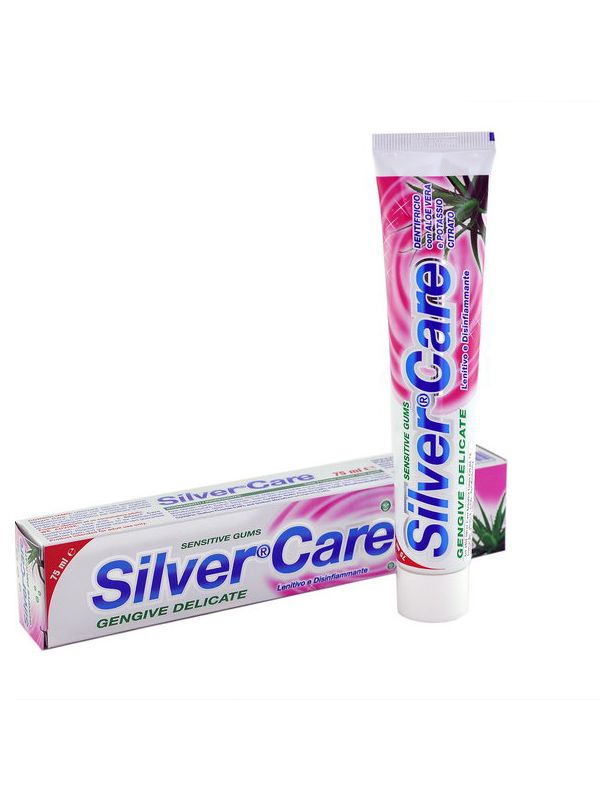 Silver care - სილვერქეა კბილის პასტა მგრძნობიარე ღრძილებისთვის75 მლ. 4505