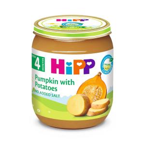 HIPP - ჰიპი ბოსტნეულის პიურე - გოგრა და კარტოფილი - 4 თვიდან 4043