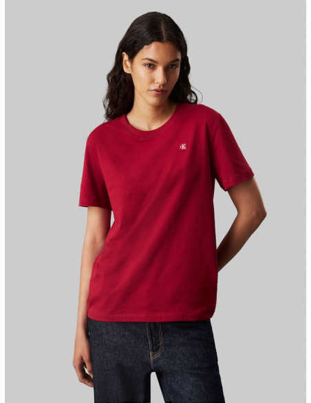 მაისურები CALVIN KLEIN - CK EMBRO BADGE REGULAR TEE