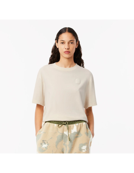 მაისურები Lacoste - Oversized Washed Effect Cotton T-shirt