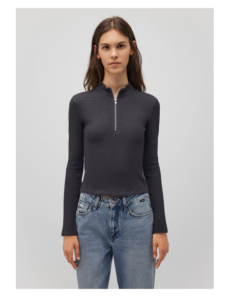 მაისურები Mavi - LONG SLEEVE ZIPPER JERSEY