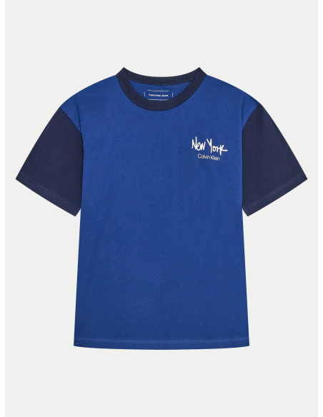 მაისური CALVIN KLEIN - COLOR BLOCK GRAPHIC T-SHIRT