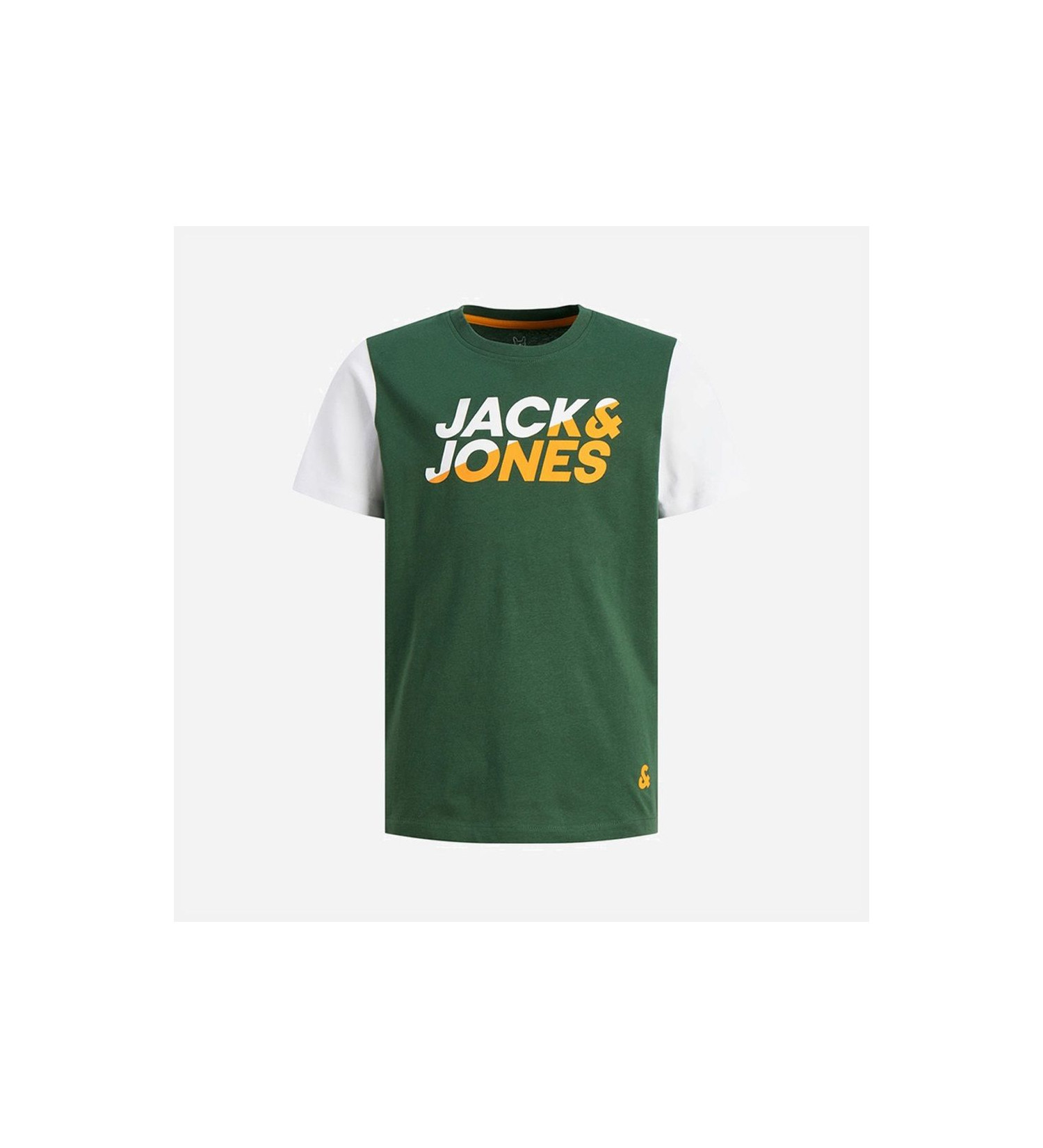 მაისური Jack & Jones - JJKOBBEROE BLOCK TEE SS CREW NECK JNR