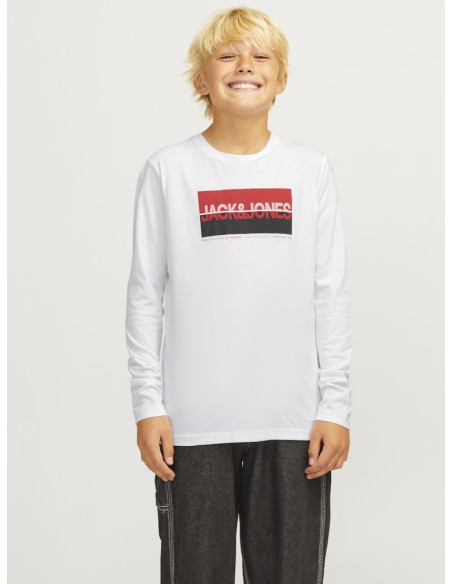 მაისური Jack & Jones - JJNOLAN TEE LS CREW NECK JNR