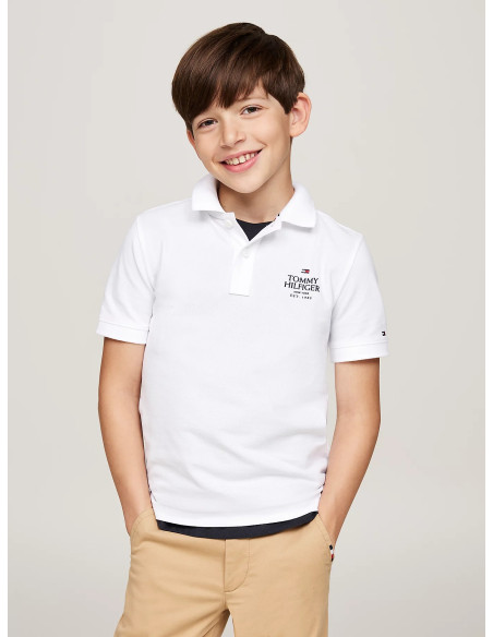 მაისური TOMMY HILFIGER - TH LOGO REGULAR POLO SS