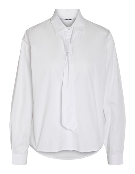 პერანგი Noisy May - NMFREJA L/S TIE SHIRT WVN FWD