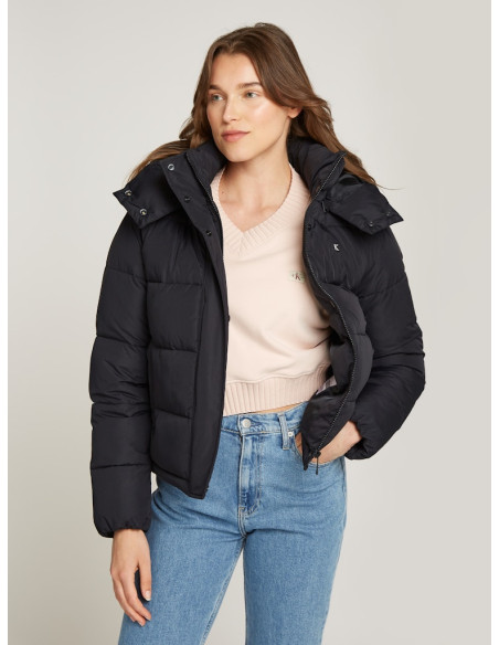 ქურთუკი CALVIN KLEIN - MATTE MONOLOGO ND SHORT PUFFER