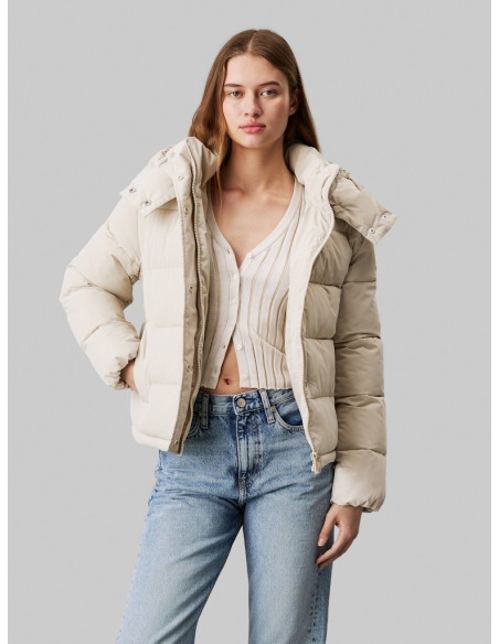 ქურთუკი CALVIN KLEIN - MATTE MONOLOGO ND SHORT PUFFER