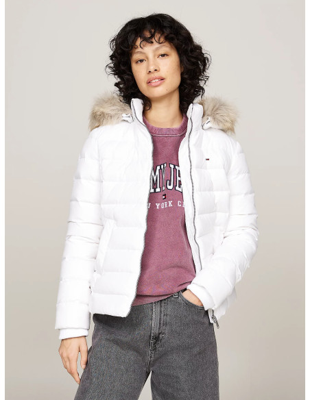 ქურთუკი Tommy Jeans - TJW BASIC HOODED DOWN JACKET EXT