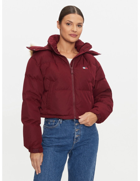 ქურთუკი Tommy Jeans - TJW CRP ALASKA FAUX FUR HOOD