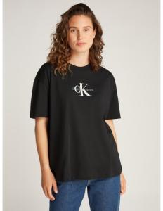 მაისურები CALVIN KLEIN - TEXTURED MONOLOGO BOYFRIEND TEE