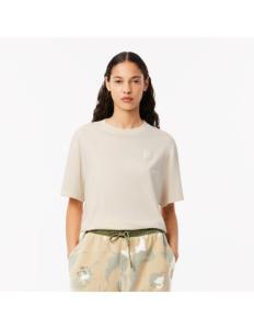 მაისურები Lacoste - Oversized Washed Effect Cotton T-shirt