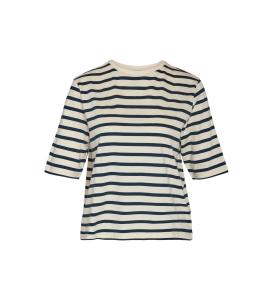 მაისურები Noisy May - NMJACKIE MAISON S/S STRIPE TOP JRS