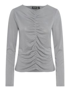 მაისურები Pieces - PCANORA LS RUCHING TOP JRS BC