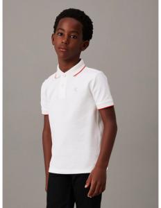 მაისური CALVIN KLEIN - TIPPING REGULAR SS POLO