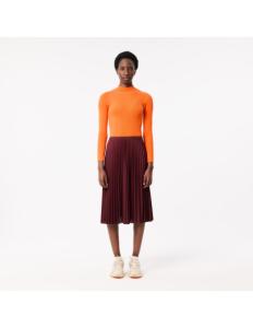 ქვედაბოლო Lacoste - Elastic Waist Fluid Pleated Skirt