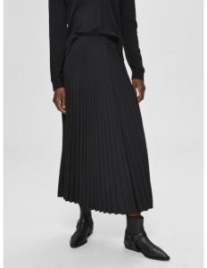 ქვედაბოლო SELECTED FEMME - SLFALEXIS MW MIDI SKIRT B NOOS