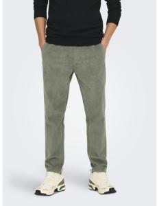 შარვალი ONLY & SONS - ONSLINUS TAP CORDUROY 0185 PANT NOOS