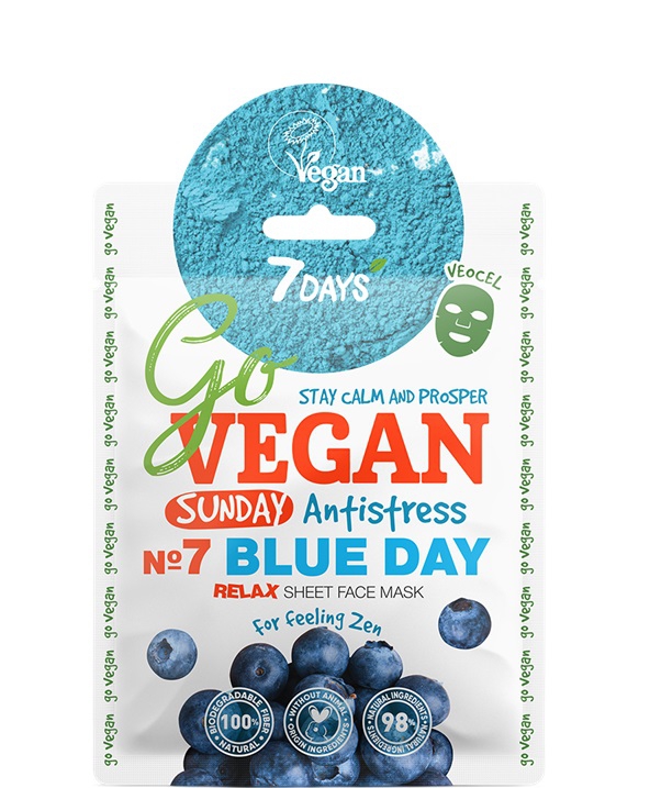 7Days Go Vegan Sunday სახის ნიღაბი