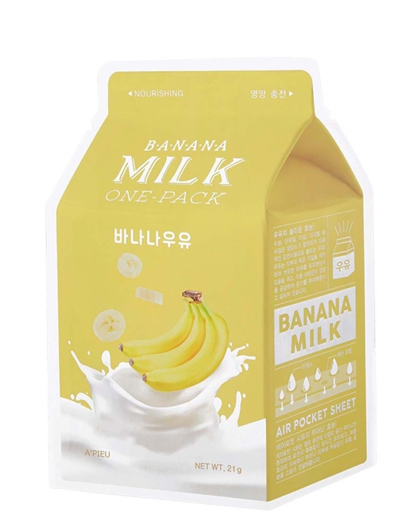 A'Pieu Banana Milk სახის ნიღაბი