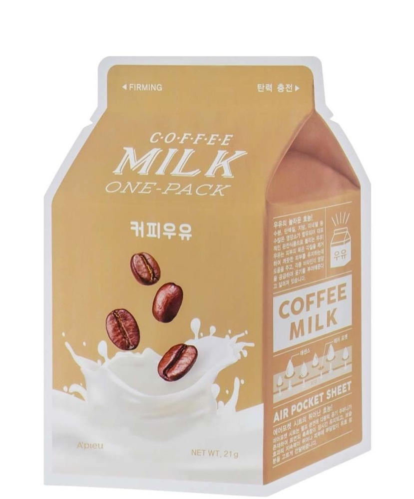 A'Pieu Coffee Milk სახის ნიღაბი