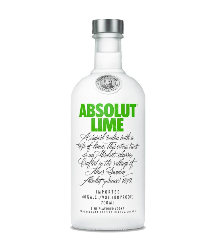 Absolut, ლაიმი, არაყი, 700 მლ.