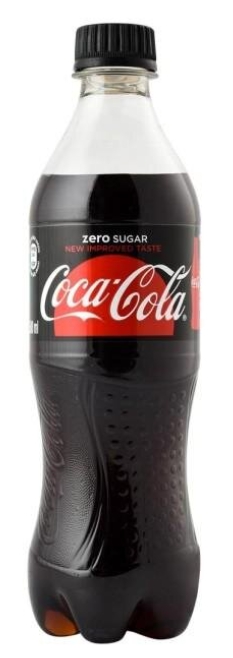 Coca-Cola Zero, გაზირებული სასმელი, 500 მლ.