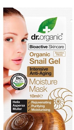 Dr.Organic Snail სახის ნიღაბი